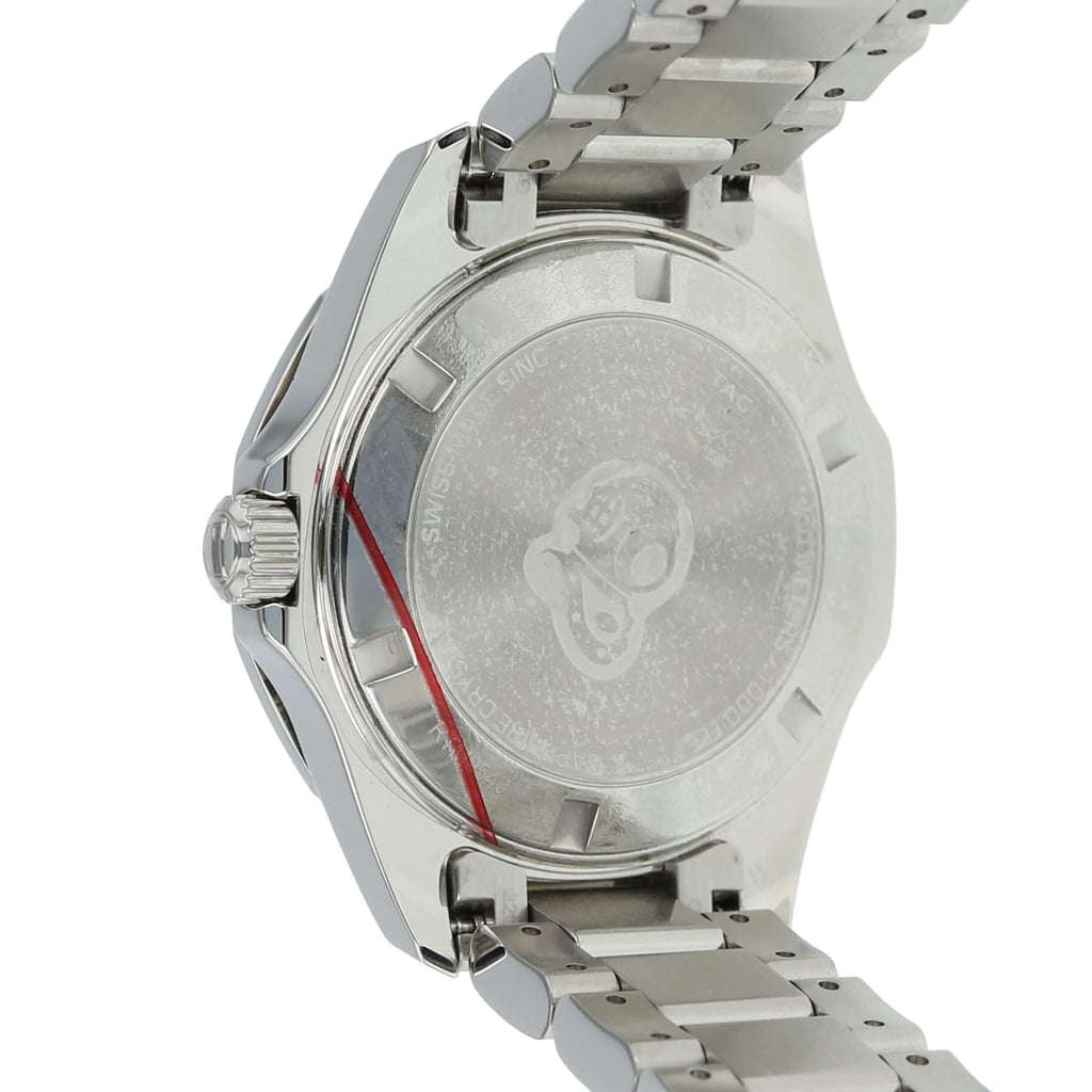 Tag Heuer Aquaracer Diamonds Mother of Pearl White Dial Silver Steel Strap Watch for Women - WBD131C.BA0748 Buy Now By Tag Heuer