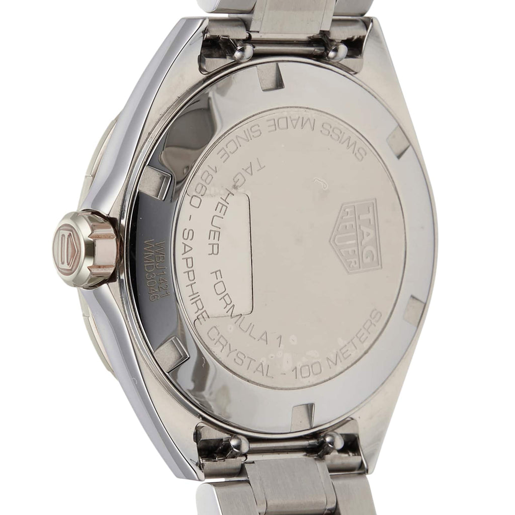 Tag Heuer Formula 1 Diamonds Mother of Pearl White Dial Two Tone Steel Strap Watch for Women - WBJ1421.BB0648 Buy Now By Tag Heuer