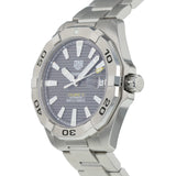 Tag Heuer Aquaracer Calibre 5 Grey Dial Silver Steel Strap Watch for Men - WBD2113.BA0928 Buy Now By Tag Heuer