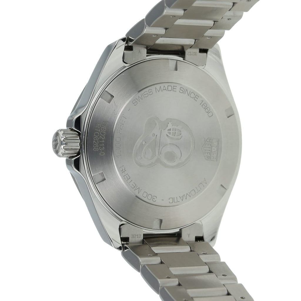 Tag Heuer Aquaracer Calibre 5 Grey Dial Silver Steel Strap Watch for Men - WBD2113.BA0928 Buy Now By Tag Heuer