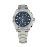 Tag Heuer Aquaracer Chronograph Black Dial Silver Steel Strap Watch for Men - CAY1110.BA0927 Buy Now By Tag Heuer