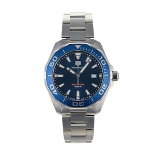 Tag Heuer Aquaracer Blue Dial Watch for Men - WAY101C.BA0746 Buy Now By Tag Heuer