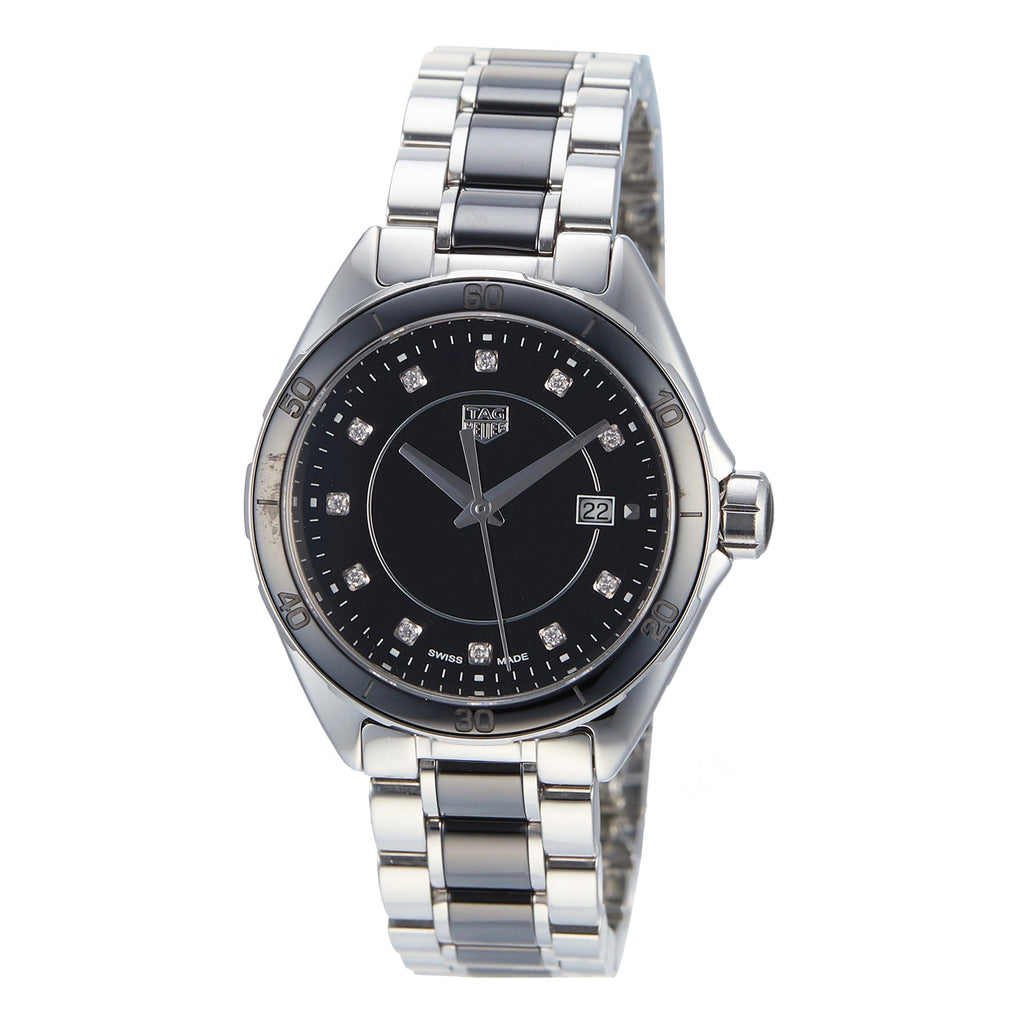 Tag Heuer Formula 1 Diamonds Black Dial Two Tone Steel Strap Watch for Women - WBJ141AB.BA0973 Buy Now By Tag Heuer