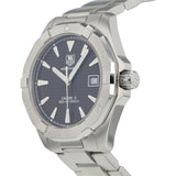Tag Heuer Aquaracer Automatic Black Dial Silver Steel Strap Watch for Men - WAY2110.BA0928 Buy Now By Tag Heuer