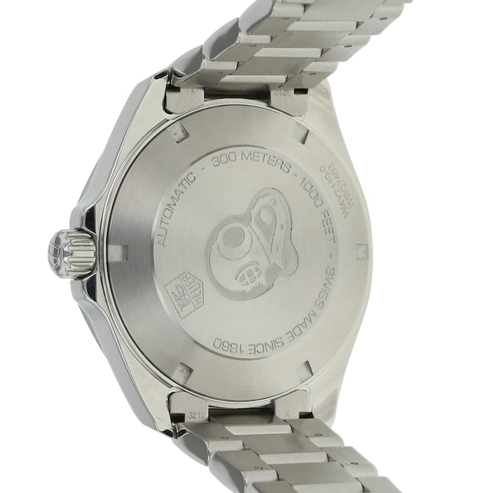 Tag Heuer Aquaracer Automatic Black Dial Silver Steel Strap Watch for Men - WAY2110.BA0928 Buy Now By Tag Heuer