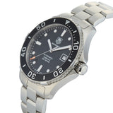 Tag Heuer Aquaracer Automatic Caliber 5 Black Dial Silver Steel Strap Watch for Men - WAN2110.BA0822 Buy Now By Tag Heuer