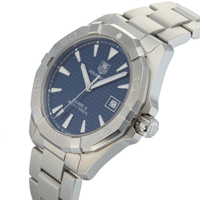 Tag Heuer Aquaracer Automatic Blue Dial Silver Steel Strap Watch for Men - WAY2112.BA0928 Buy Now By Tag Heuer