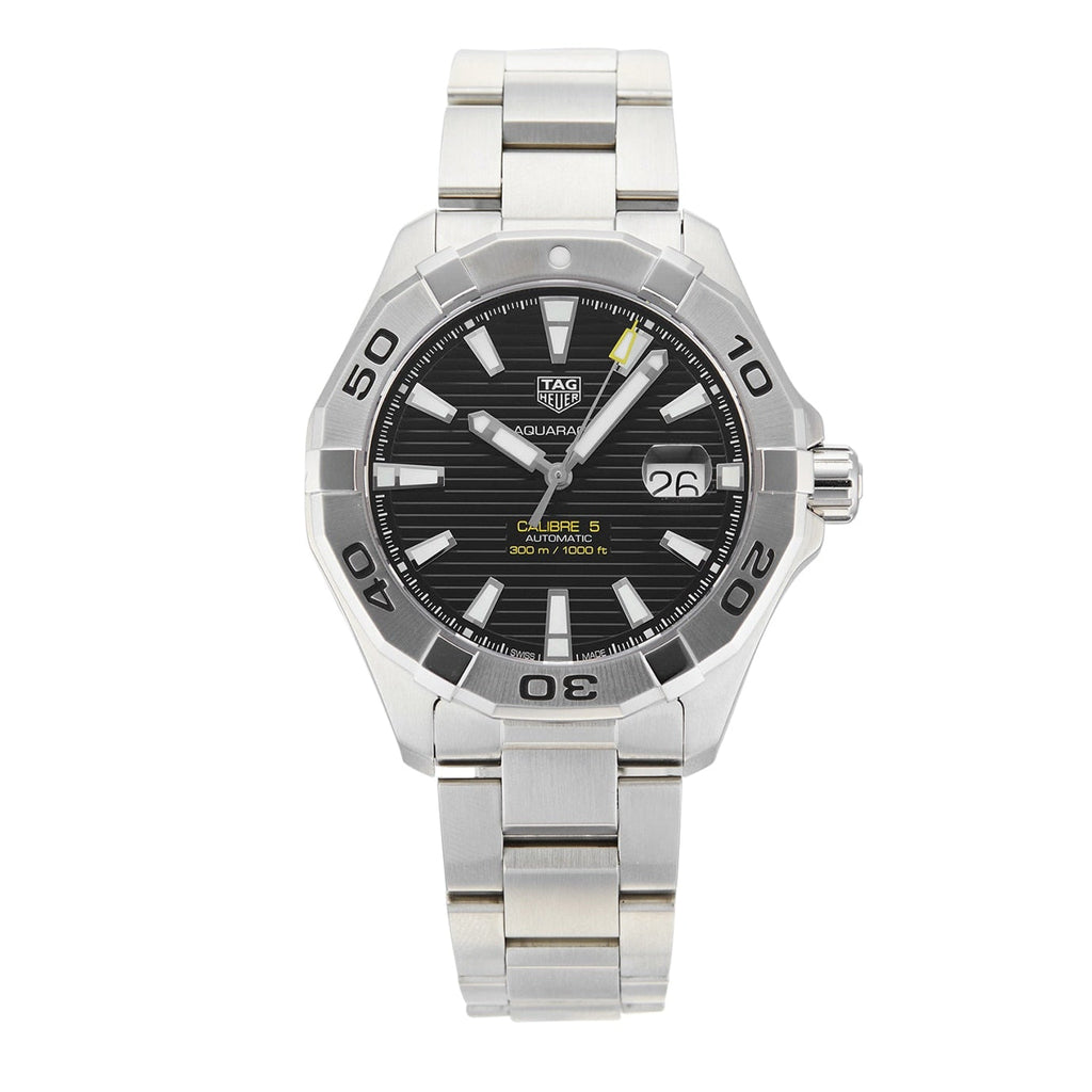 Tag Heuer Aquaracer Black Dial Watch for Men - WAY2010.BA0927 Buy Now By Tag Heuer