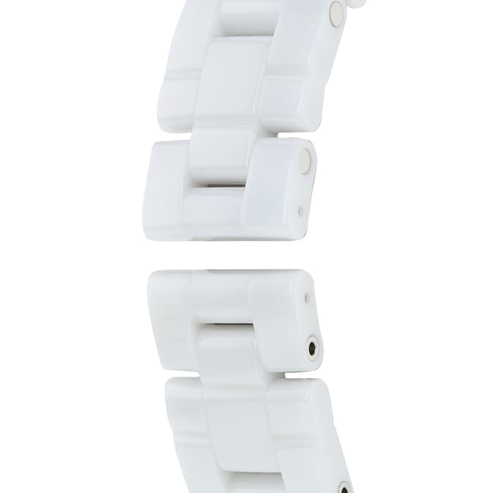 Chanel J12 Quartz Diamonds Pink Dial White Steel Strap Watch for Women - J12 H5513 Buy Now By Chanel