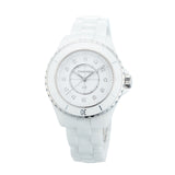 Chanel J12 Quartz Diamonds White Dial White Steel Strap Watch for Women - J12 H5703 Buy Now By Chanel