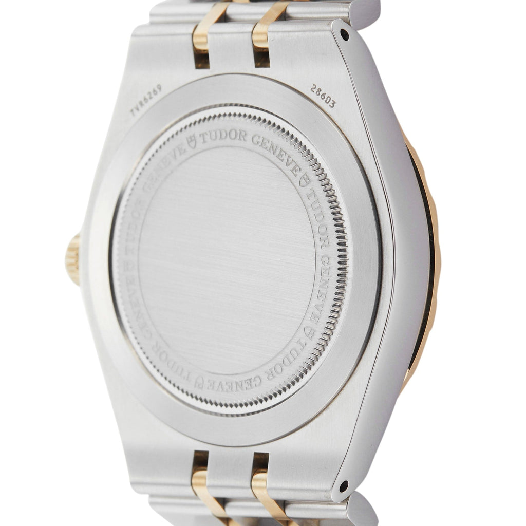 Tudor Royal Automatic Black Dial Two Tone Steel Strap Watch for Men - M28603-0003