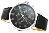 Tommy Hilfiger Daniel Black Dial Black Leather Strap Watch for Men - 1710381 Buy Now By Tommy Hilfiger