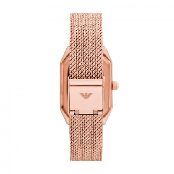 Emporio Armani Joy Quartz Rose Gold Dial Rose Gold Mesh Bracelet Watch For Women - AR11347 Buy Now By Emporio Armani