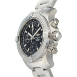 Breitling Avenger Chronograph 43 Black Dial Silver Steel Strap Watch for Men - A13385101B1A1 Buy Now By Breitling