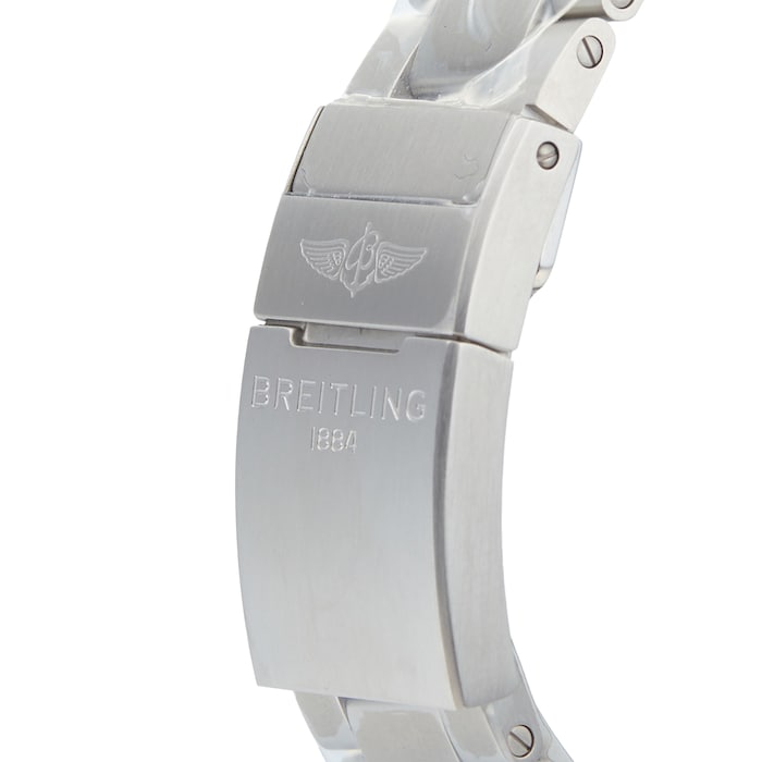 Breitling Avenger Chronograph 45mm Blue Dial Silver Steel Strap Watch for Men - A13317101C1A1 Buy Now By Breitling