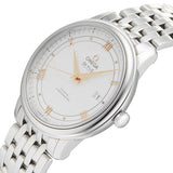 Omega De Ville Prestige Co Axial Silver Dial Silver Steel Strap Watch for Men - 424.10.40.20.02.004 Buy Now By Omega