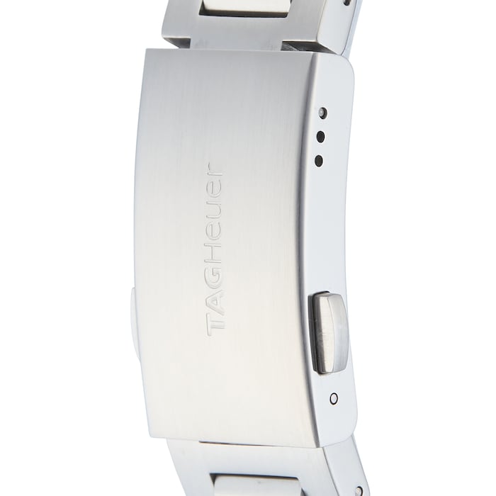 Tag Heuer Aquaracer Calibre 5 Premiere League Edition Black Dial Silver Stainless Steel Watch for Men - WAY201D.BA0927 Buy Now By Tag Heuer