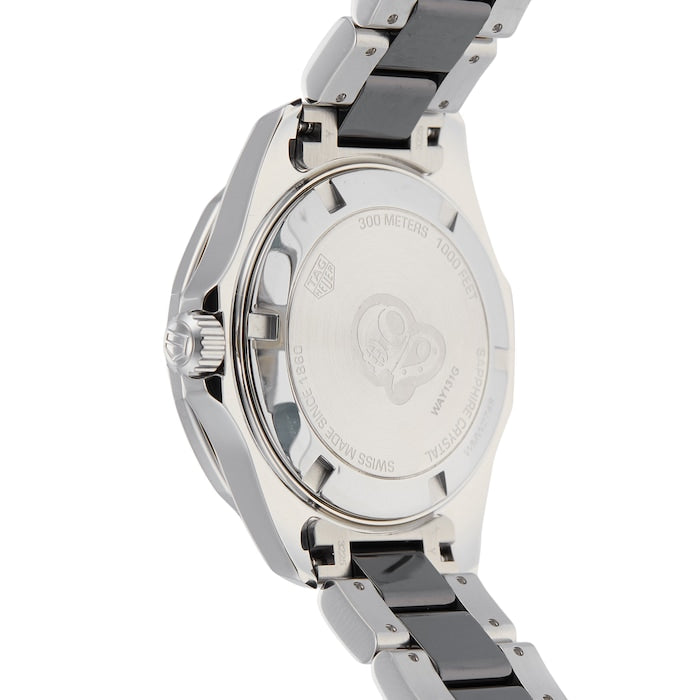 Tag Heuer Aquaracer Quartz Diamonds Black Dial Two Tone Steel Strap Watch for Women - WAY131G.BA0913 Buy Now By Tag Heuer