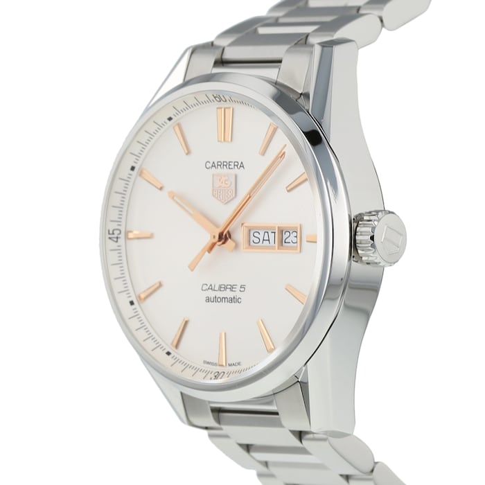 Tag Heuer Carrera White Dial Watch for Men - WAR201D.BA0723 Buy Now By Tag Heuer