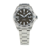 Tag Heuer Aquaracer Calibre 5 Automatic Sunray Brown Dial Silver Steel Strap Watch for Men - WAY2018.BA0927 Buy Now By Tag Heuer