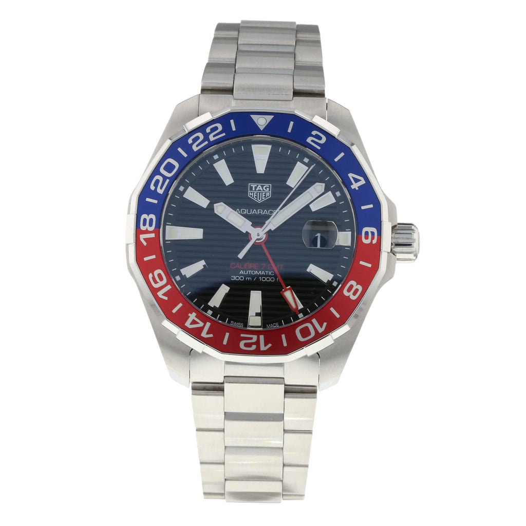 Tag Heuer Aquaracer Pepsi Black Dial Watch for Men - WAY201F.BA0927 Buy Now By Tag Heuer
