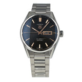 Tag Heuer Carrera Calibre 5 Automatic Black Dial Silver Steel Strap Watch for Men - WAR201C.BA0723 Buy Now By Tag Heuer