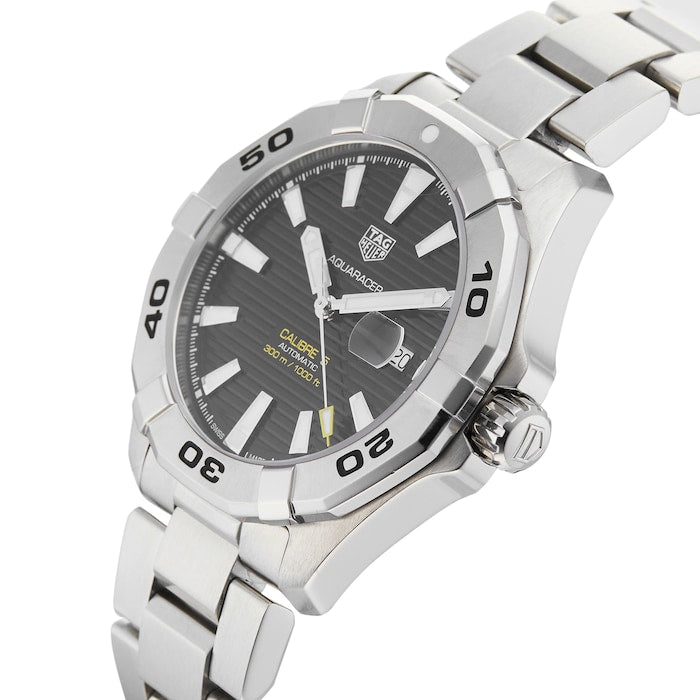 Tag Heuer Aquaracer Black Dial Watch for Men - WAY2010.BA0927 Buy Now By Tag Heuer