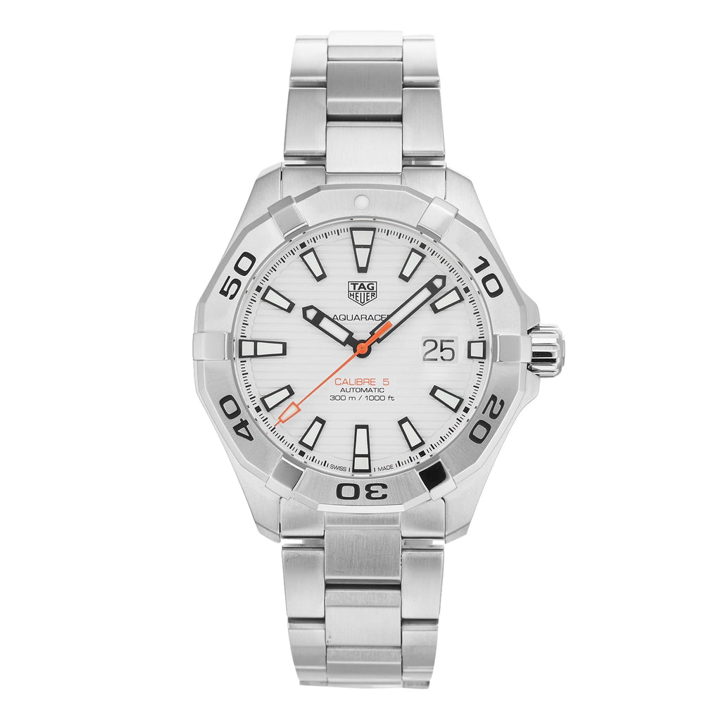 Tag Heuer Aquaracer White Dial Watch for Men - WAY2013.BA0927 Buy Now By Tag Heuer