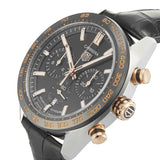 Tag Heuer Carrera Chronograph Black Dial Black Leather Strap Watch for Men - CBN2A5A.FC6481 Buy Now By Tag Heuer