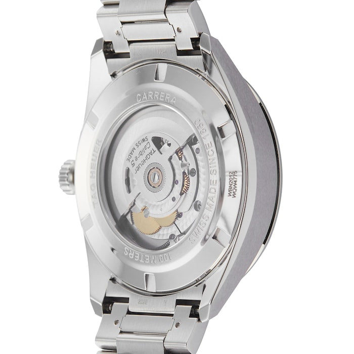 Tag Heuer Carrera Day Date Blue Dial Silver Steel Strap Watch for Women - WBN2012.BA0640 Buy Now By Tag Heuer