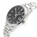 Tag Heuer Carrera Automatic Black Dial Silver Steel Strap Watch for Men - WAR211A.BA0782 Buy Now By Tag Heuer