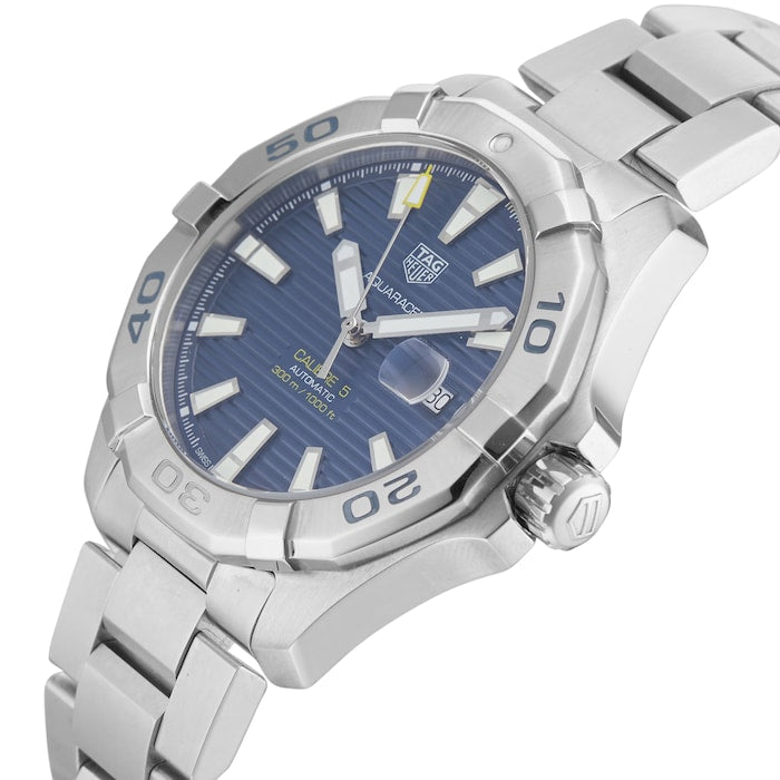 Tag Heuer Aquaracer Blue Dial Watch for Men - WAY2012.BA0927 Buy Now By Tag Heuer