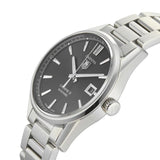 Tag Heuer Carrera Automatic Black Dial Silver Steel Strap Watch for Men - WAR211A.BA0782 Buy Now By Tag Heuer