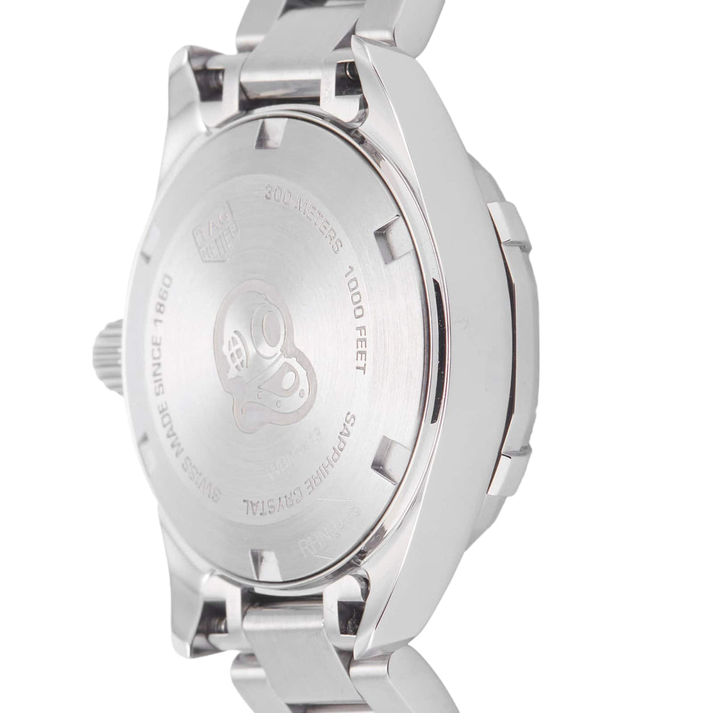 Tag Heuer Aquaracer Diamonds Mother of Pearl White Dial Silver Steel Strap Watch for Women - WBD1413.BA0741 Buy Now By Tag Heuer