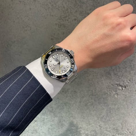 Tag Heuer Aquaracer Professional 300 Automatic Silver Dial Silver Steel Strap Watch for Men - WBP201C.BA0632 Buy Now By Tag Heuer