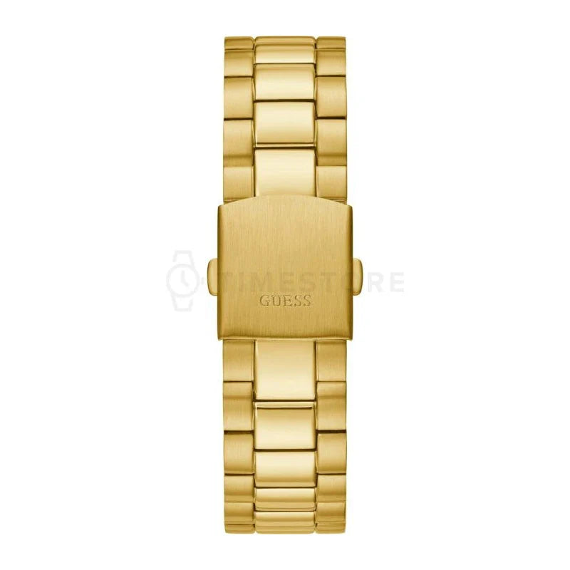 Guess Connoisseur Analog Gold Dial Gold Steel Strap Watch For Men - GW0542G2 Buy Now By Guess