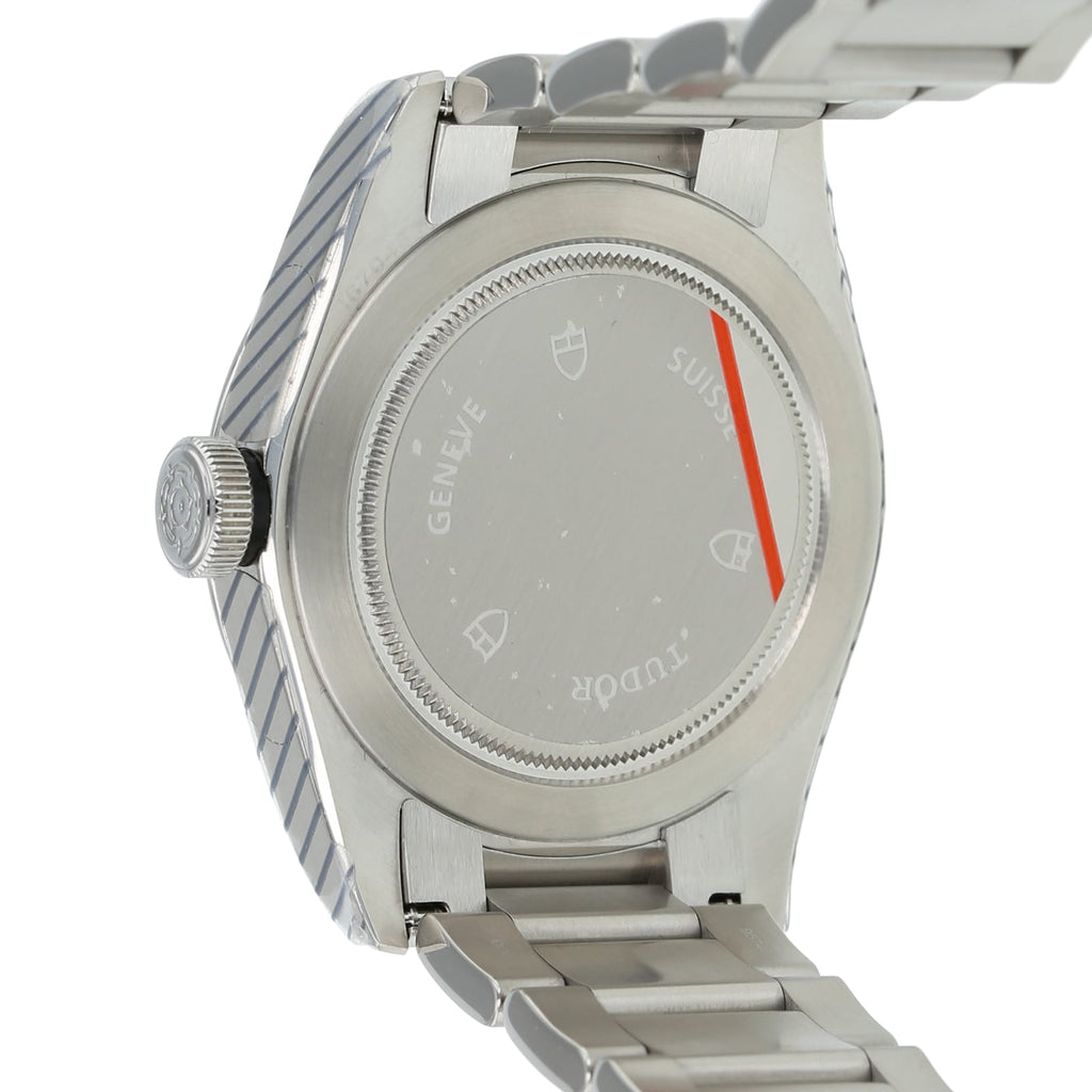 Tudor Black Bay Automatic Black Dial Silver Steel Strap Watch for Men - M79540-0001 Buy Now By Tudor