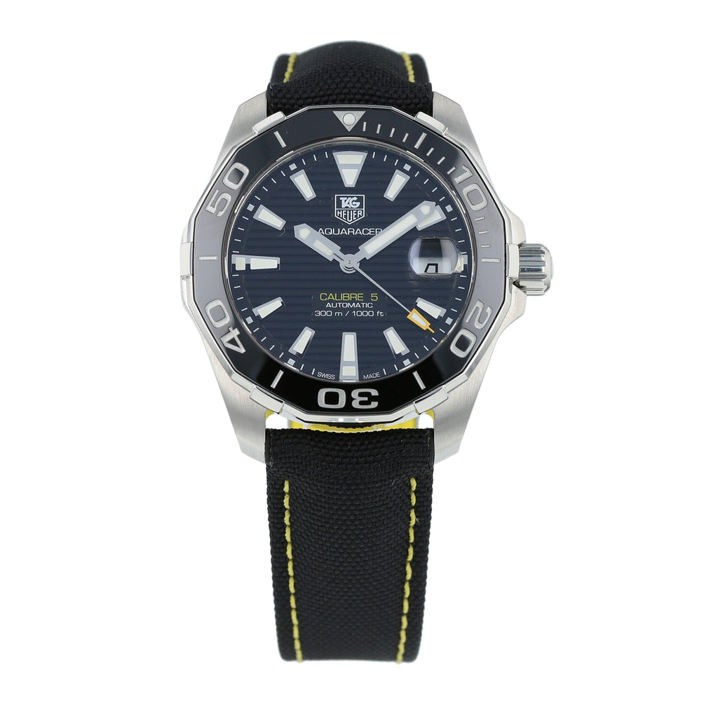 Tag Heuer Aquaracer Black Dial Watch for Men - WAY211A.FC6362 Buy Now By Tag Heuer