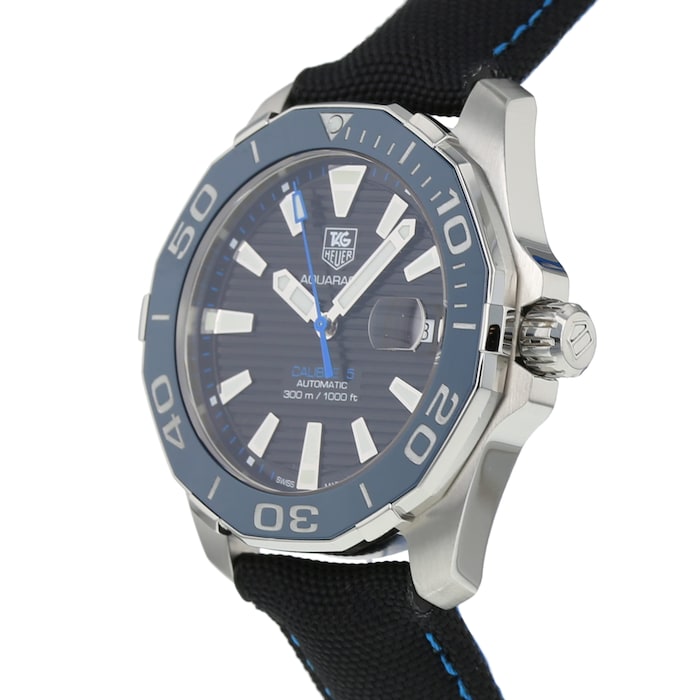 Tag Heuer Aquaracer Blue Dial Watch for Men - WAY211B.FC6363 Buy Now By Tag Heuer
