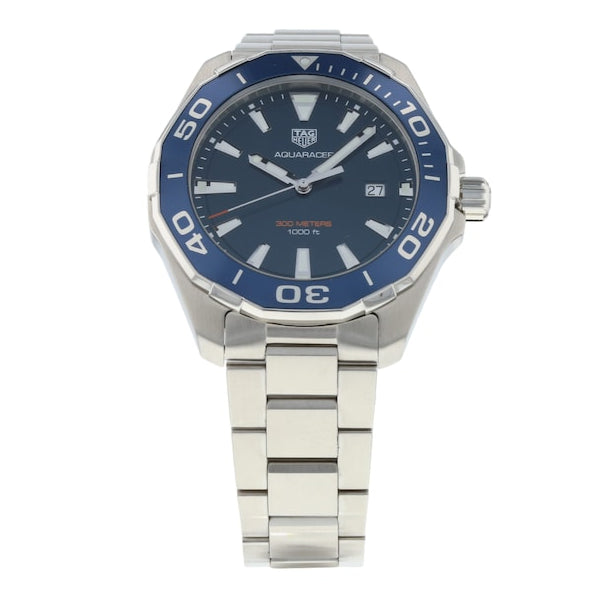 Tag Heuer Aquaracer Blue Dial Watch for Men - WAY101C.BA0746 Buy Now By Tag Heuer