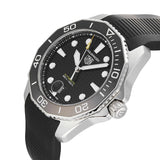 Tag Heuer Aquaracer Professional 300 Automatic Black Dial Black Rubber Strap Watch for Men - WBP201A.FT6197 Buy Now By Tag Heuer