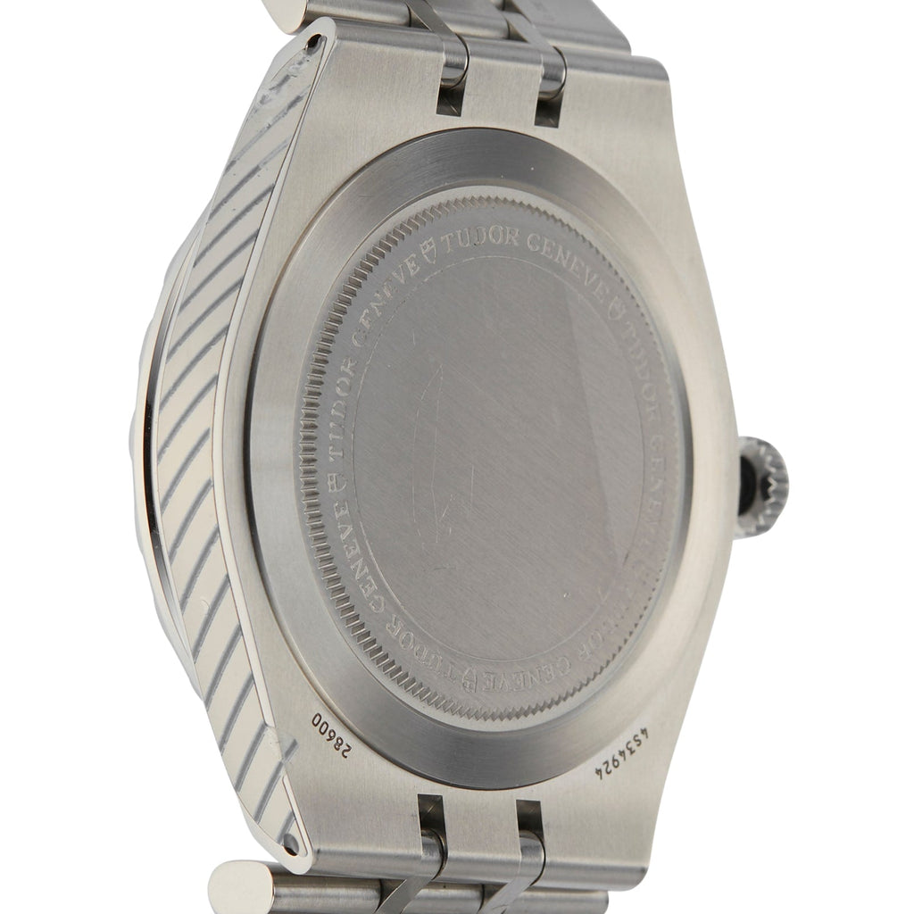 Tudor Royal Automatic Diamonds Blue Dial Silver Steel Strap Watch for Men - M28600-0006 Buy Now By Tudor