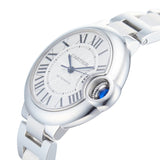 Cartier Ballon Bleu De Cartier Silver Dial Silver Steel Strap Watch for Women - WSBB0044 Buy Now By Cartier