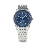 Breitling Navitimer Automatic 41mm Blue Dial Silver Steel Strap Watch for Men - A17326161C1A1 Buy Now By Breitling