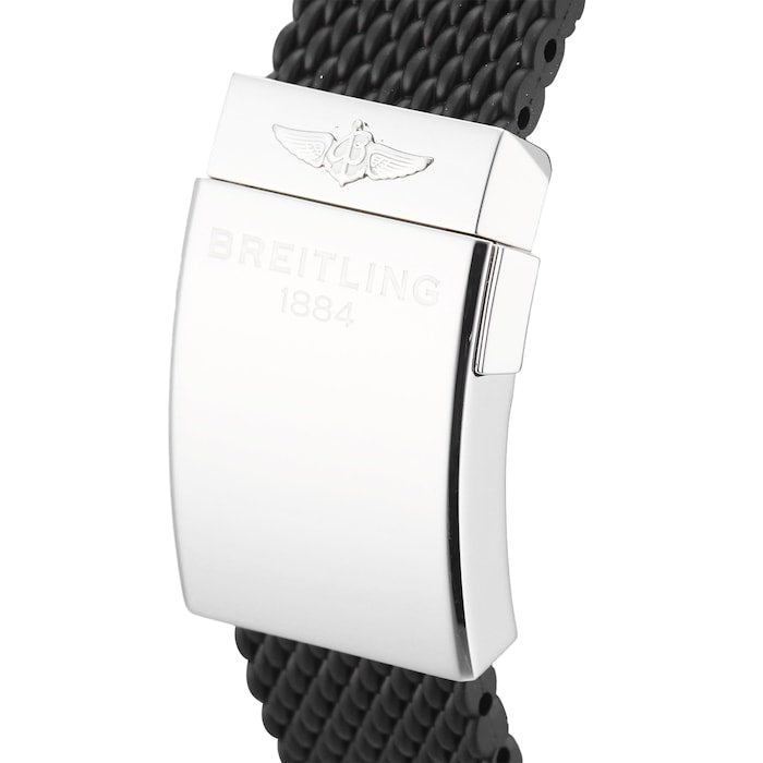 Breitling Superocean Heritage II B20 42mm Black Dial Black Mesh Bracelet Mens Watch - UB2010121B1S1 Buy Now By Breitling