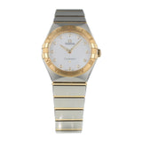 Omega Constellation Manhattan Mother of Pearl Dial Two Tone Steel Strap Watch for Women - 131.20.28.60.55.002 Buy Now By Omega