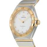 Omega Constellation Manhattan Mother of Pearl Dial Two Tone Steel Strap Watch for Women - 131.20.28.60.55.002 Buy Now By Omega