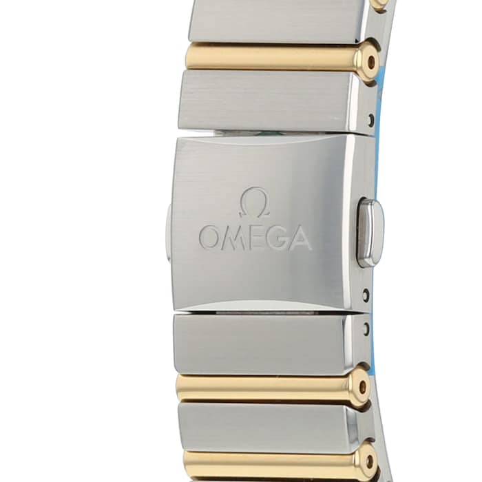 Omega Constellation Manhattan Mother of Pearl Dial Two Tone Steel Strap Watch for Women - 131.20.28.60.55.002 Buy Now By Omega