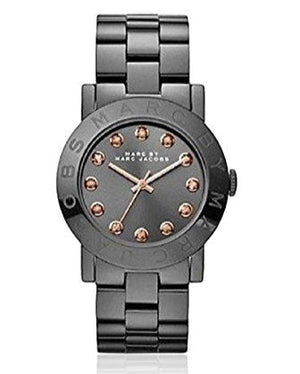 Marc Jacobs Rock Crystal Grey Dial Grey Steel Strap Watch for Women - MBM8596 Buy Now By Marc Jacobs