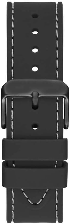 Guess Odyssey Quartz Black Dial Black Silicone Strap Watch For Men - W1108G3 Buy Now By Guess